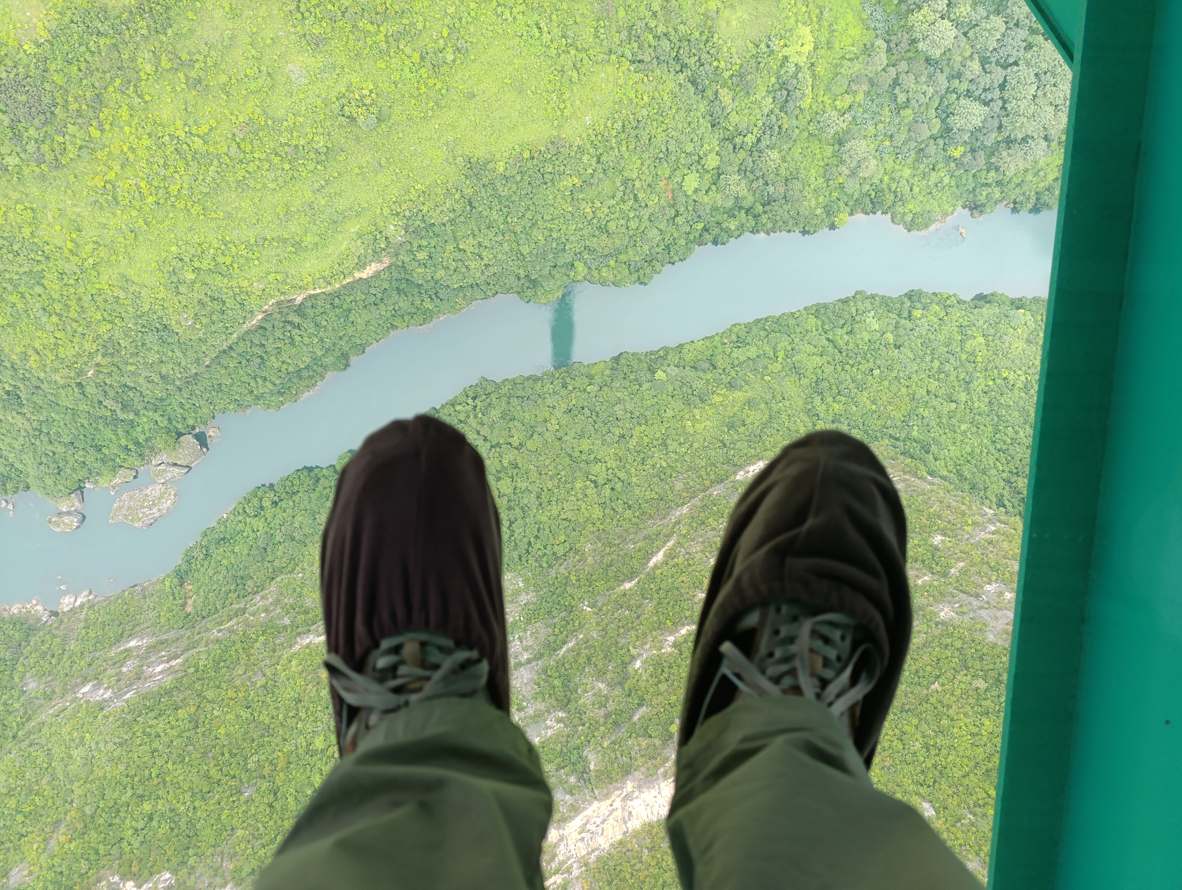 Walking on glass