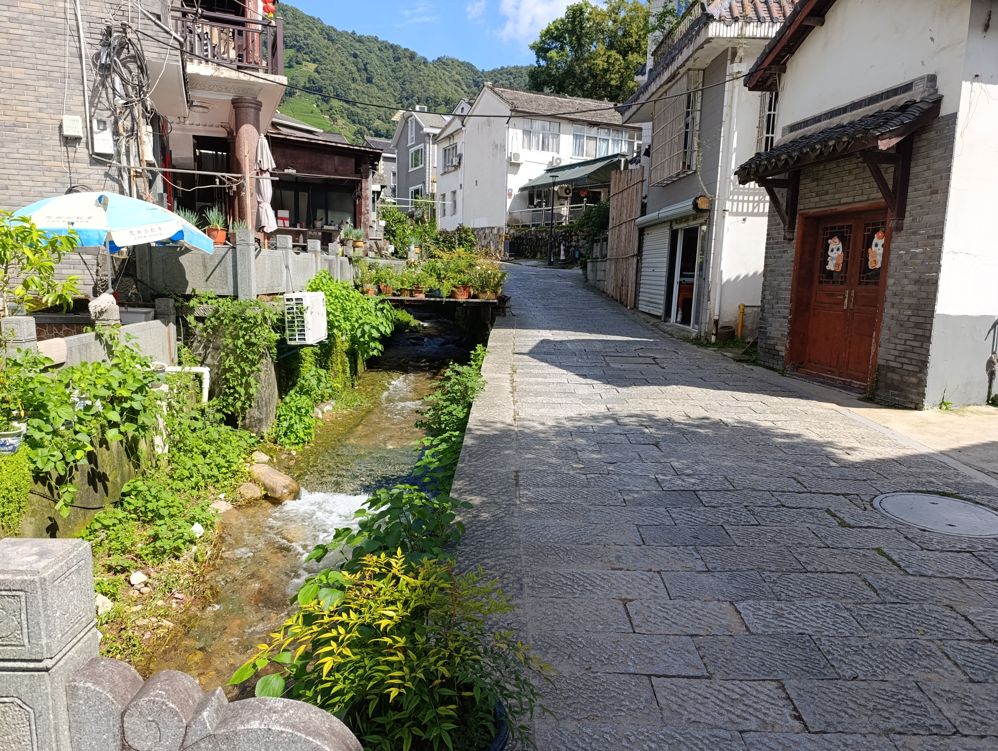 A village street